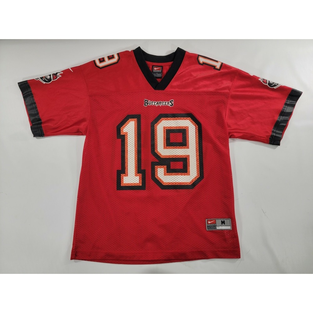 Keyshawn Johnson #19 NFL Tampa Bay‎ Buccaneers Nike Jersey Youth Medium